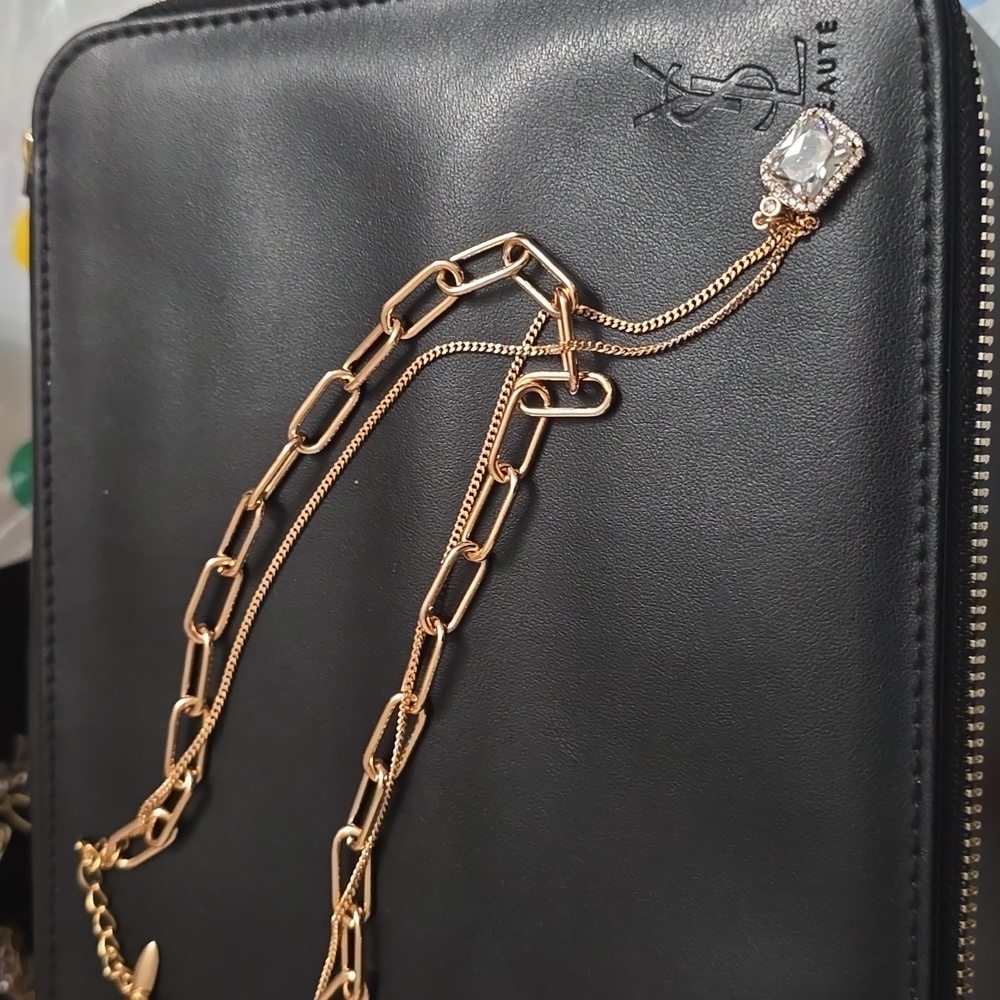 Rose Gold Double chain